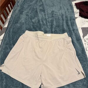 Nike Light Tan Dri-FIT Shorts